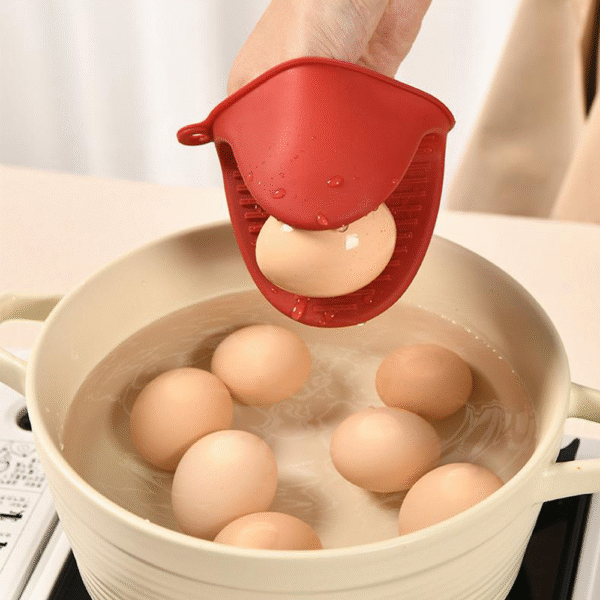 Oven-Specific Silicone Mitts - High-Temp Resistant, Non-Slip, Thickened Heat-Insulating